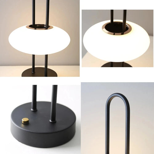 Lampe Led Portable avec cadre métallique Rechargeable - vue 6 sur 7