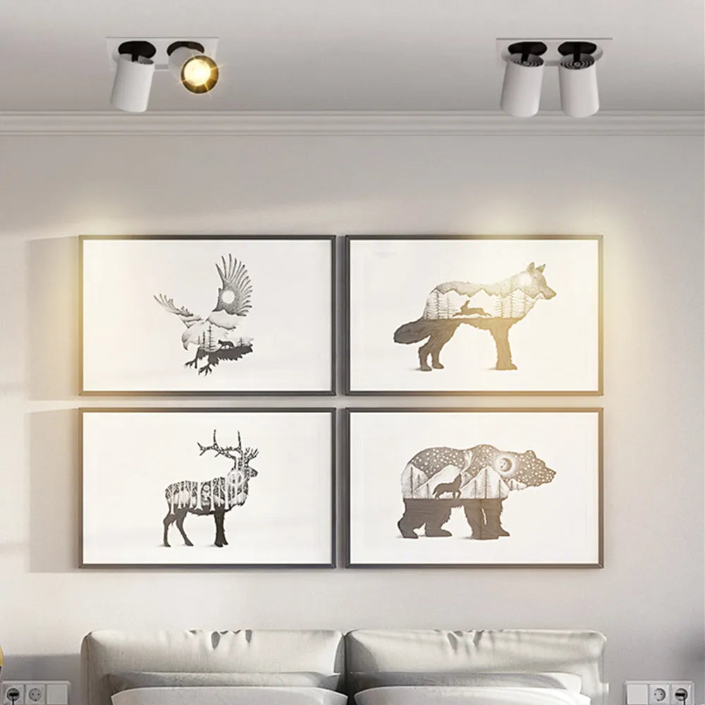 spot led encastré rotatif à intensité variable pour intérieur - vue 4 sur 5