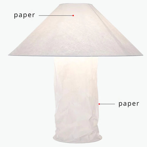 lampadaire led japonais en papier pour décoration maison - vue 6 sur 9