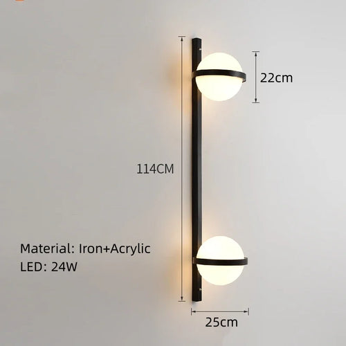 lustre moderne diy led avec pot de fleurs pour jardin céleste - vue 9 sur 18