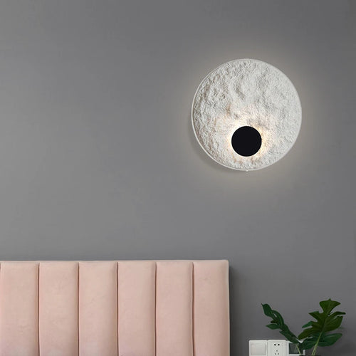 applique murale led moderne en forme d'anneau style nordique décoratif - vue 4 sur 9
