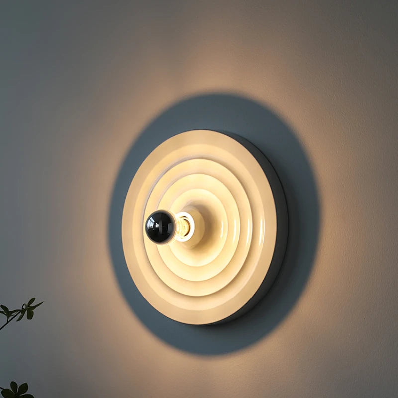 applique murale led bauhaus ufo art galvanoplastie décoration - vue 5 sur 14