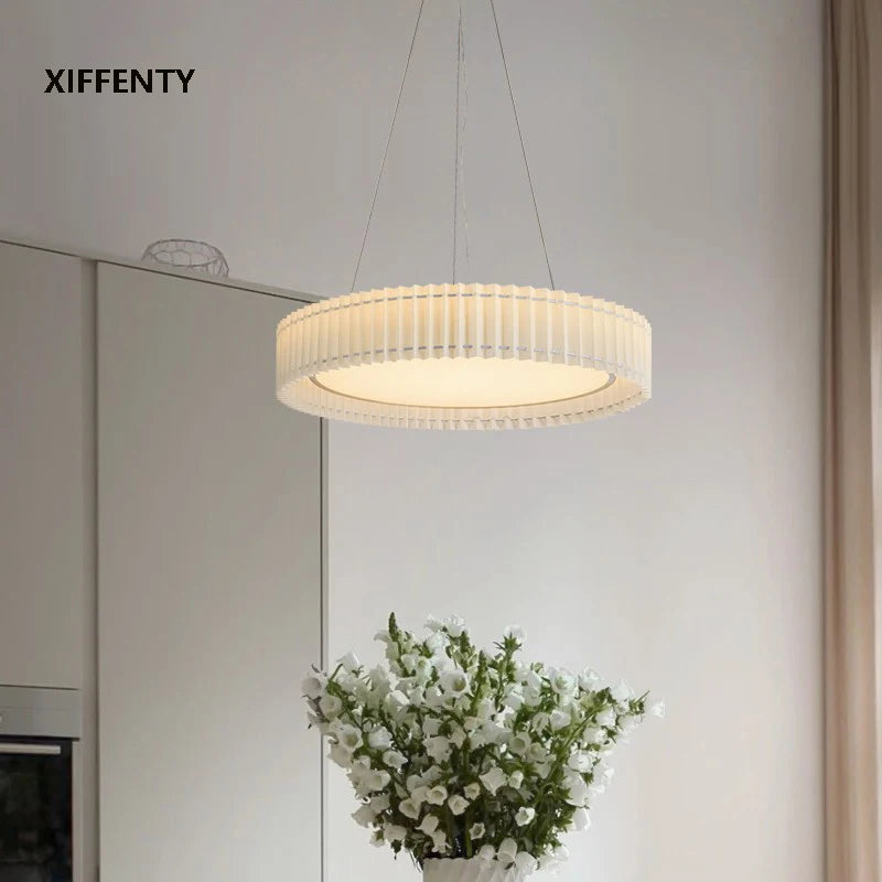 lustre led nordique à intensité variable pour décoration intérieure - vue 2 sur 9