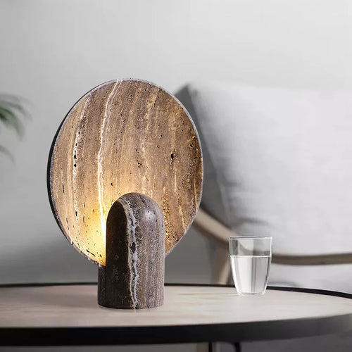 lampe de bureau créative en marbre pour décoration moderne - vue 5 sur 7