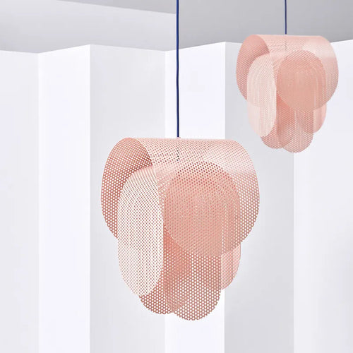 Suspension design danois métal troué arrondi - vue 2 sur 9