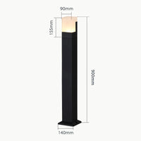 lampe extérieure moderne imperméable pour jardin et chemin
