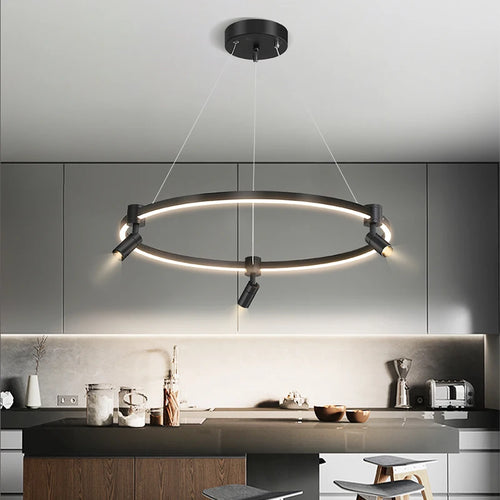 lustre postmoderne créatif multi angle pour hôtel boutique - vue 2 sur 15
