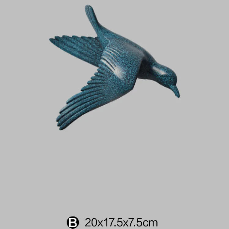 décoration murale créative mouette oiseau pour intérieur - vue 23 sur 36