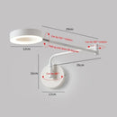 lampe oscillante télescopique bois décor intérieur lustre