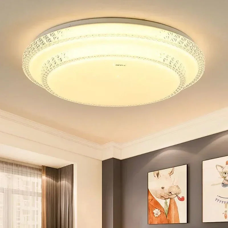 plafonnier led moderne pour décoration intérieure élégante et simple - vue 6 sur 15