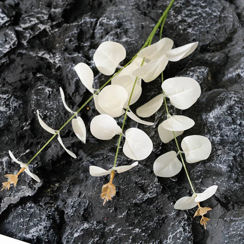 feuilles d'eucalyptus fleurs artificielles pour décorations et arrangements floraux - vue 3 sur 7