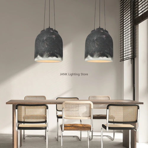 Suspension Designer Salle à manger Wabi Sabi Café Modèle Maison Personnalité LED Décor Lumière Créative Table Bar Cuisine - vue 2 sur 8