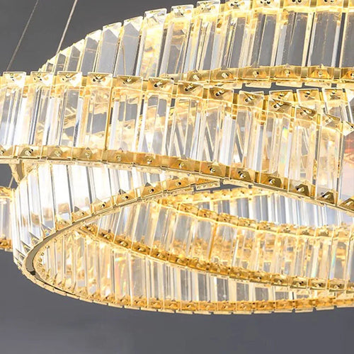 Lustre en cristal de décoration de maison moderne - vue 7 sur 9