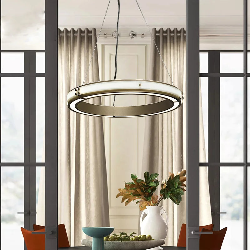 suspension en fer design moderne pour décoration intérieure élégante - vue 4 sur 7