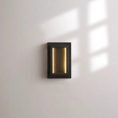 applique murale led rectangulaire en cuivre pour hôtel - vue 5 sur 8