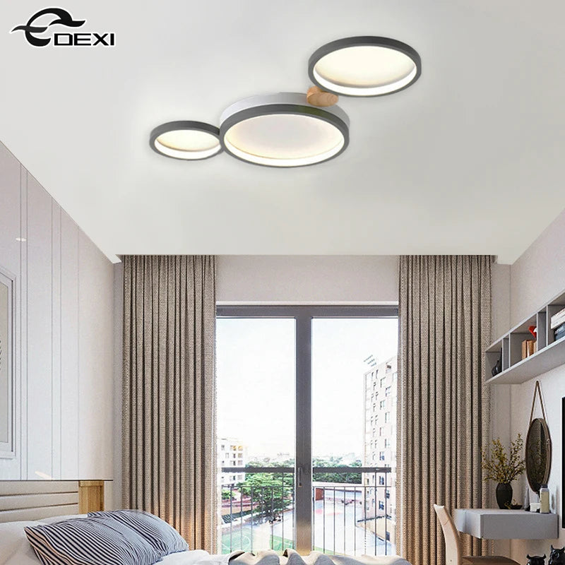 lustre nordique led pour salon balcon café vestiaire - vue 4 sur 25