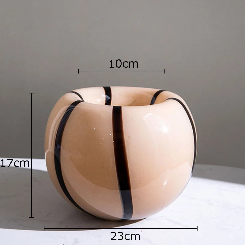 vase en verre créatif pour fleurs et arrangements modernes - vue 10 sur 14