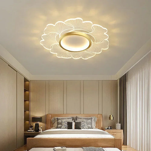 lustre moderne à leds pour décoration intérieure - vue 5 sur 12