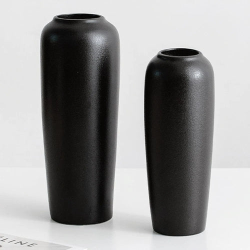 vase en céramique moderne pour arrangement floral décoratif - vue 2 sur 8