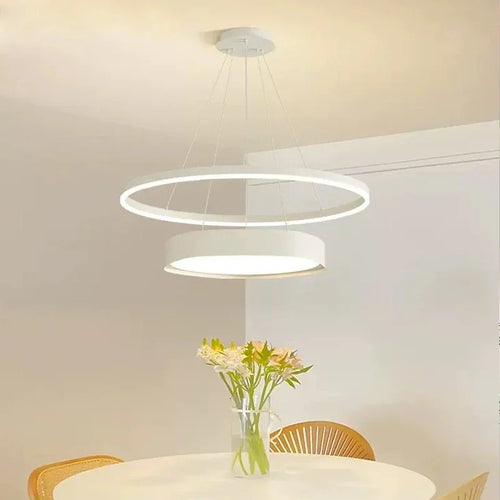 lustre led moderne minimaliste pour intérieur - vue 2 sur 8