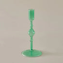 bougeoir en verre pour décoration intérieure créative et élégante