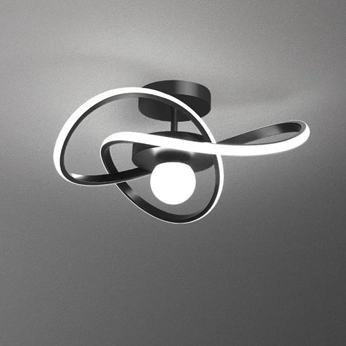 lustre moderne à leds pour plafond décor intérieur - vue 4 sur 10