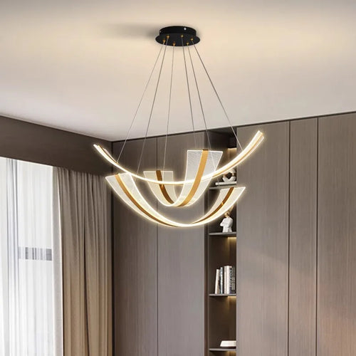 Lustre design Moderne salle à manger éclairage intérieur led décoratif - vue 4 sur 9