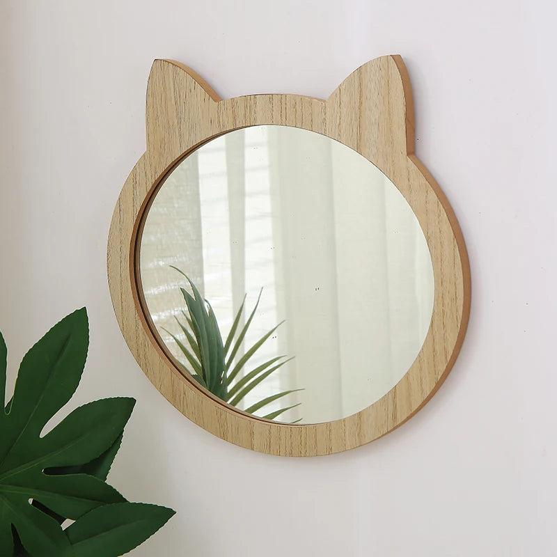 petits miroirs ronds autocollants pour décoration et maquillage enfant - vue 5 sur 12