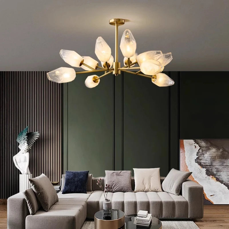 lustre moderne pour éclairage intérieur suspendu - vue 4 sur 10