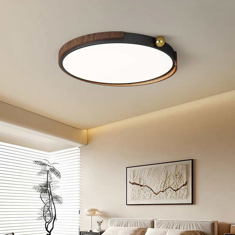plafonnier nordique à LED design moderne pour intérieur - vue 4 sur 12