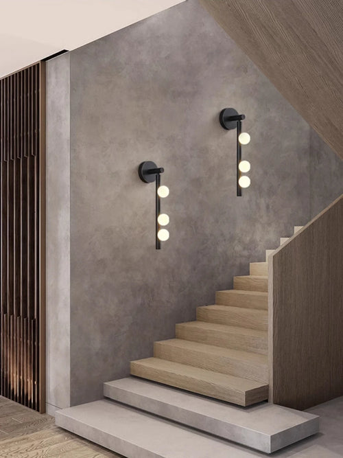 lampe de chevet en cuivre style industriel moderne - vue 2 sur 10
