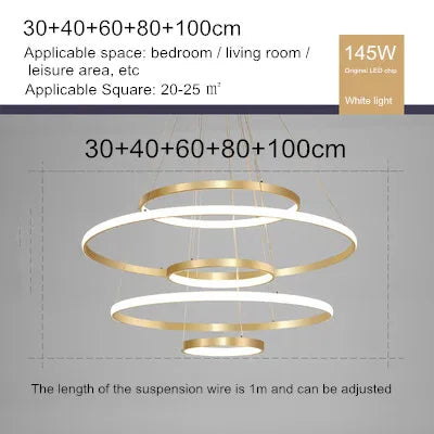 lustre moderne nordique avec télécommande et design épuré - vue 18 sur 30