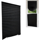 Store plissé occultant tissu pour fenêtre chambre cuisine