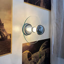 applique murale en verre moderne rétro style romantique avec éclairage led