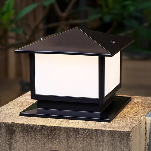 Lampe pilier LED étanche E27 - vue 2 sur 20