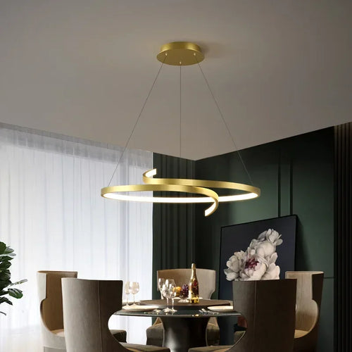 suspension moderne led pour éclairage intérieur et décoration - vue 2 sur 11