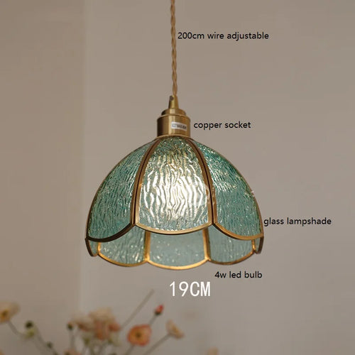 iwhd lampe à main led moderne en verre cuivre papillon - vue 22 sur 28