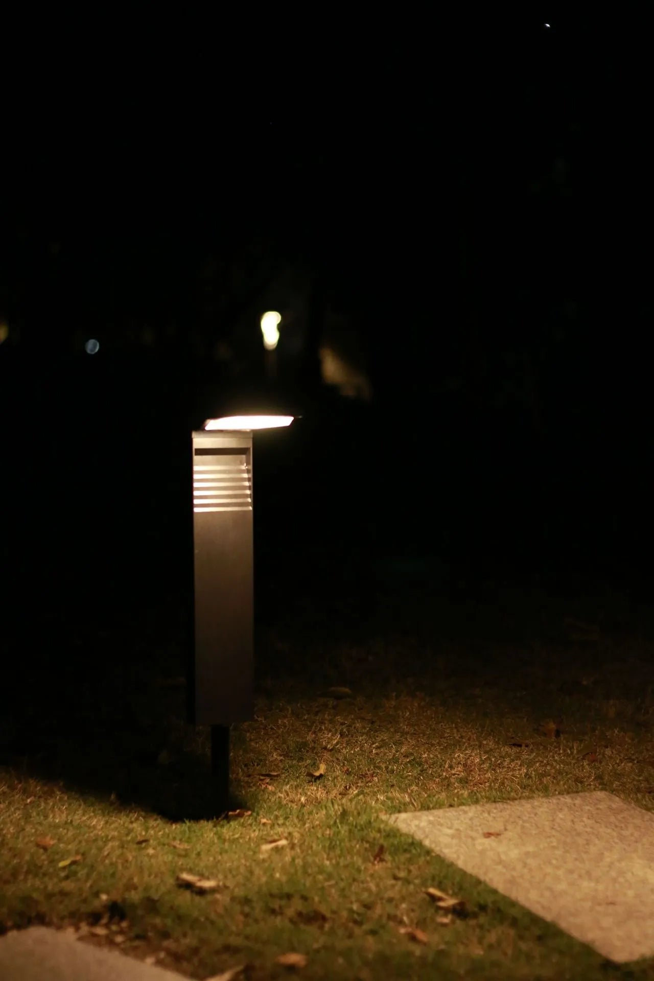 Lampe de jardin décoration extérieure lampe à gazon LED étanche pour cour voie paysage borne éclairage à énergie solaire - vue 9 sur 9