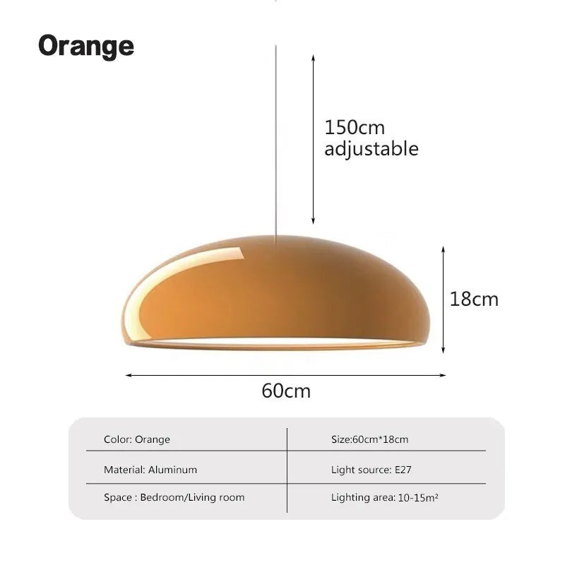 suspension led nordique macaron luminaire suspendu éclairage maison - vue 13 sur 21