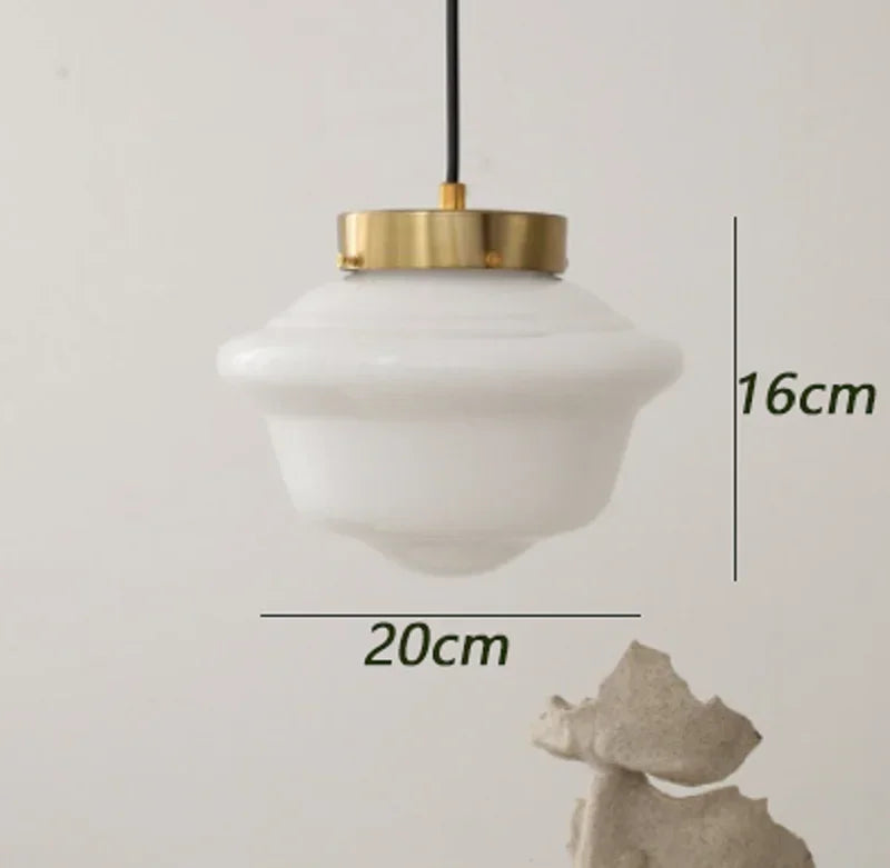 suspension en verre pour décoration intérieure moderne élégante
