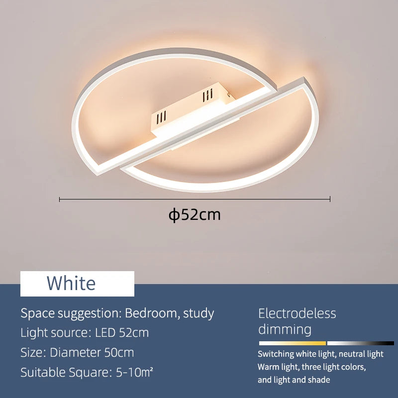 lustre led moderne pour un éclairage élégant dans votre intérieur - vue 8 sur 9