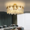 plafonnier de luxe 	 avec lumière led et contrôle lampara