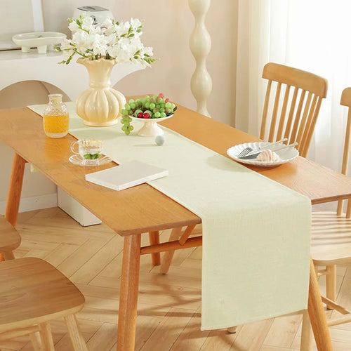 Chemin de table noel rouge polyester uni infroissable