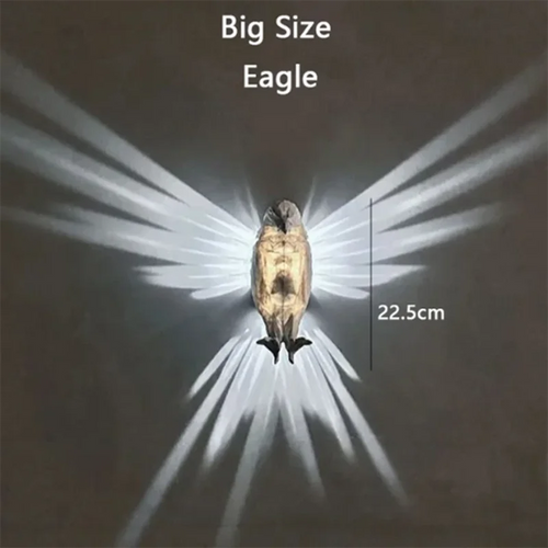 applique murale led hibou aigle décoration créative pour la maison