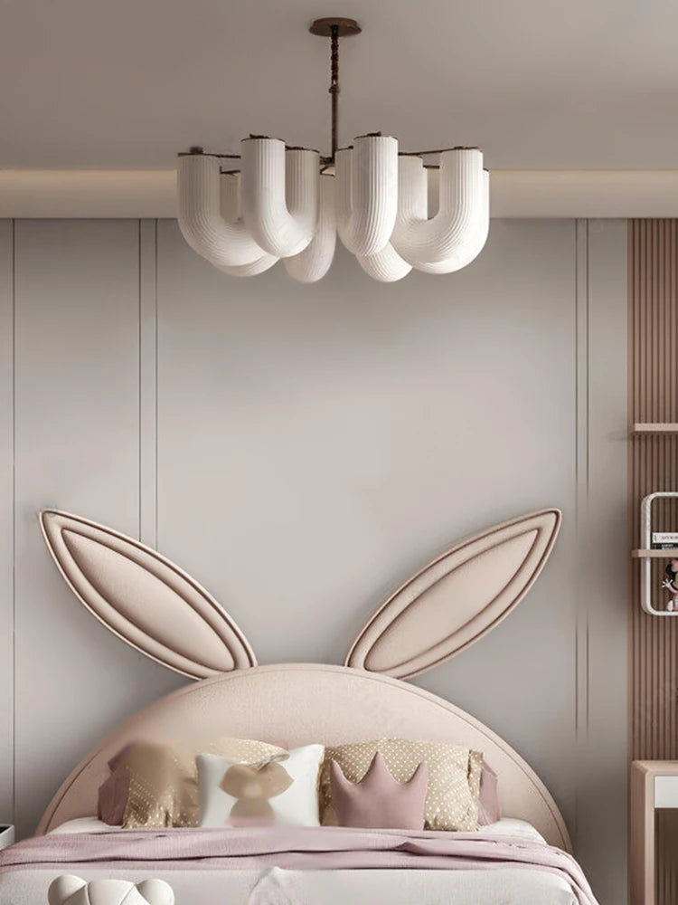 lustre design suspension lumineux en acrylique pour décoration moderne - vue 5 sur 10