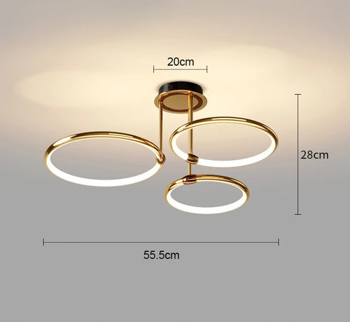 lustre led en silicone pour décoration intérieure élégante et moderne - vue 9 sur 9