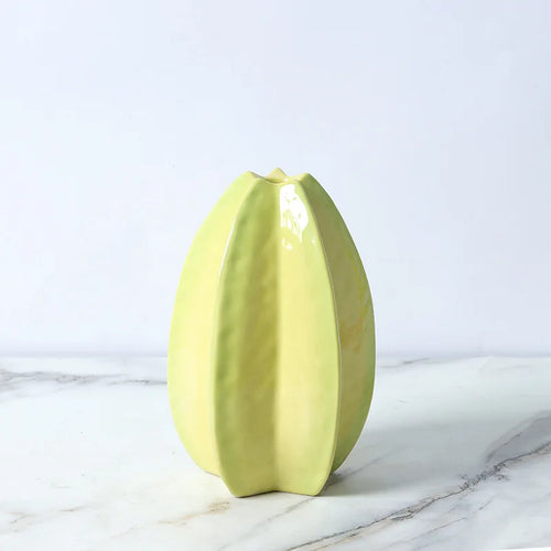 vase à fruits en céramique pour décoration avec fleurs sèches - vue 9 sur 8
