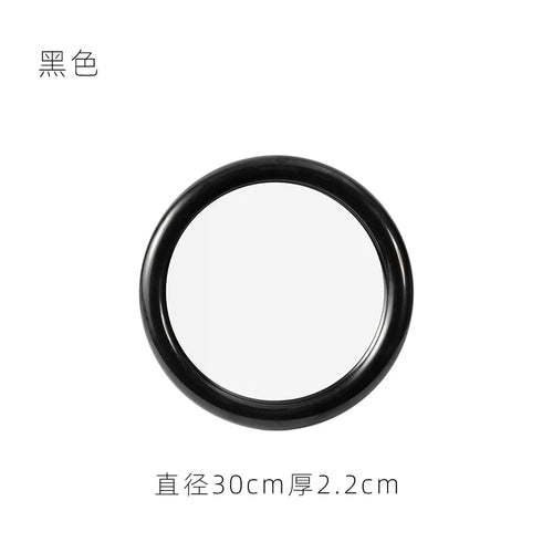 miroir de maquillage rond nordique simple et élégant - vue 11 sur 11