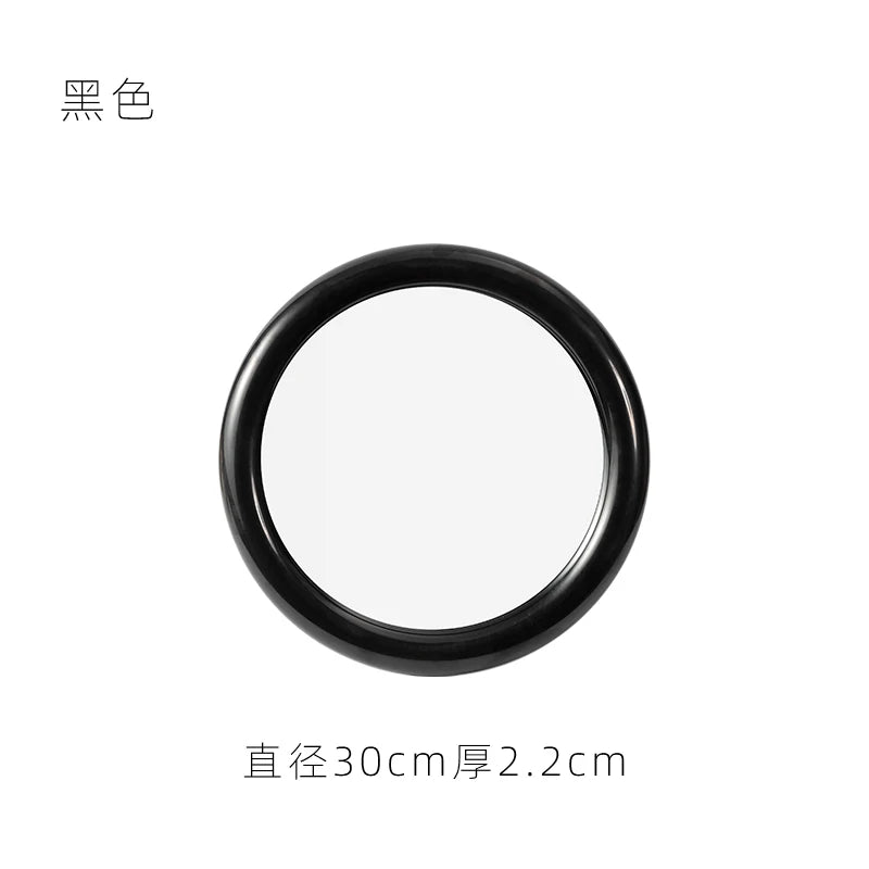 miroir de maquillage rond nordique simple et élégant - vue 11 sur 11