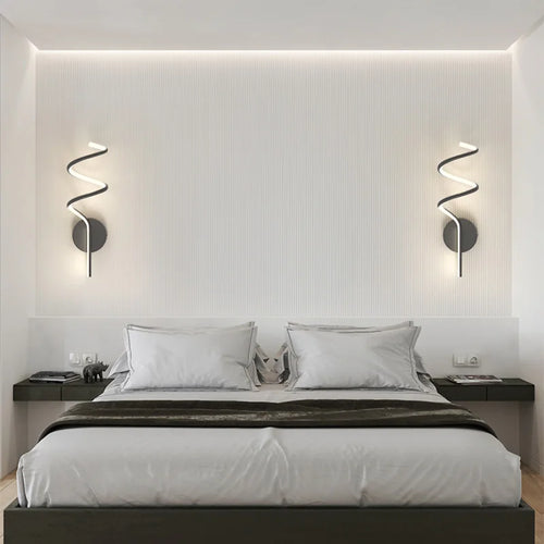 applique murale led moderne pour décoration intérieure élégante - vue 4 sur 12